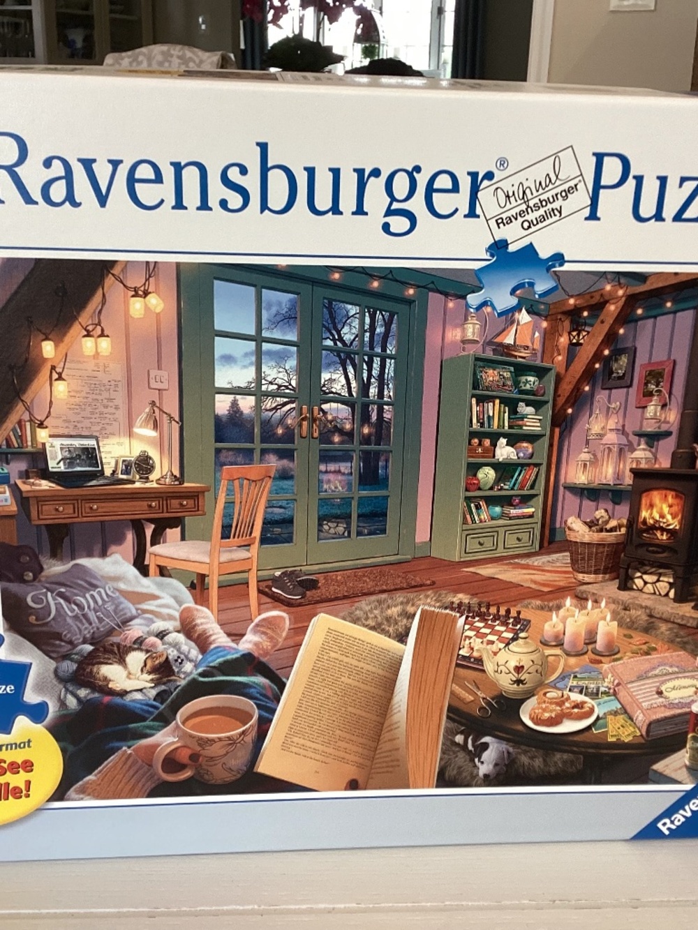 Ravensburger “Cozy Retreat” 500-Piece Puzzle